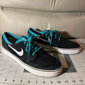 Nike SB Stefan Janoski Black Turbo Green Men's Size 10.5 US
